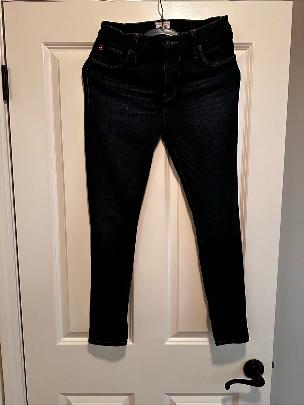 Hudson Jeans Black Ankle Skinny Jeans